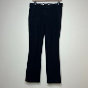 J.Crew Campbell Trouser Size 6T Cotton Blend Black